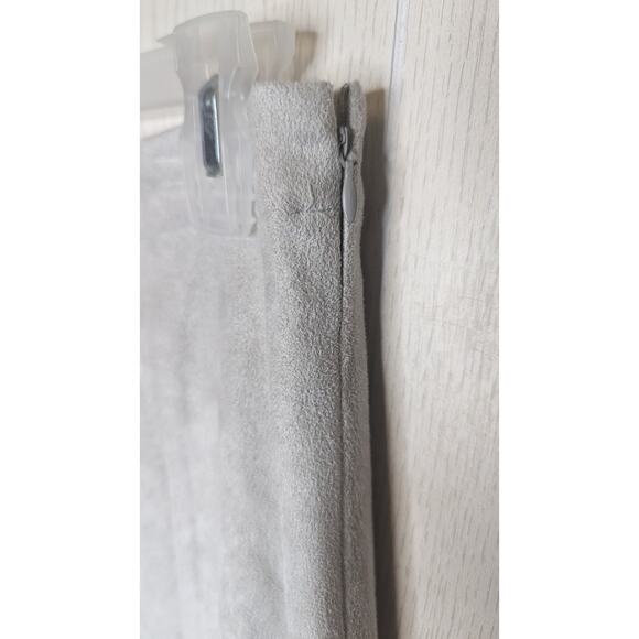 Hyfve light Gray lined boho mini skirt sz large - Picture 3 of 7